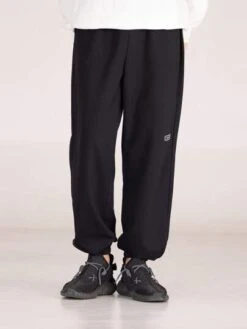 Men Letter Patched Detail Sweatpants -Man Plus Fashion 163228277190e5c12d34122cc9fdfb93bdb18f43bb thumbnail 405x552