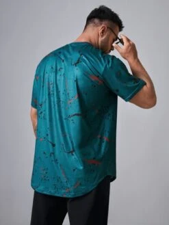 Manfinity LEGND Men Splash Print Tee