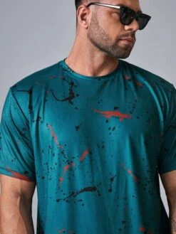 Manfinity LEGND Men Splash Print Tee -Man Plus Fashion 1639099289c04227ad388c2f9b35afe06e33965fe5 thumbnail 405x552