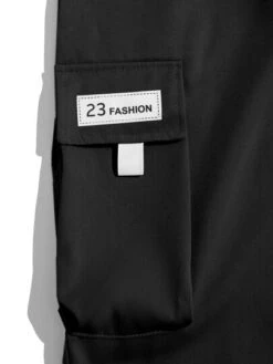 Manfinity EMRG Men Flap Pocket Drawstring Waist Cargo Pants -Man Plus Fashion 16484477740f1fe5f7e712995cdffe4709b05a9eca thumbnail 405x552