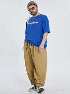 Men Letter Graphic Drop Shoulder Tee -Man Plus Fashion 1649214762fa232d06da68ce7f0c526f233c8ce8a1 thumbnail 405x552