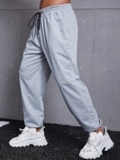 Manfinity Basics Men Slant Pockets Drawstring Waist Sweatpants -Man Plus Fashion 1649998326c4dd76ba4c3aecbfa79d827be84061ed thumbnail 405x552