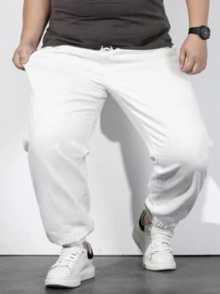 Men Slant Pocket Drawstring Waist Jogger Jeans -Man Plus Fashion 165171464823542346e6b558965000b863f4747c9d thumbnail 405x552