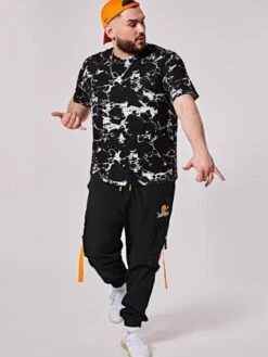 Manfinity LEGND Men Tie Dye Tee -Man Plus Fashion 16536131973c803a07e5c441db845caeaeeb0cc91e thumbnail 405x552