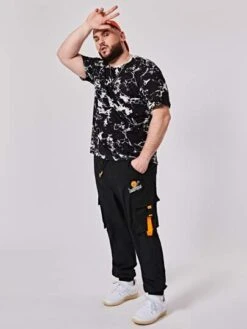 Manfinity LEGND Men Tie Dye Tee -Man Plus Fashion 1653613198dc0d62c618d99e494480ccb0851e01d2 thumbnail 405x552