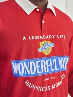 SHEIN Men Letter Graphic Polo Shirt -Man Plus Fashion 16587228351498ed6c593a09d5e4d88ffbb43a52de thumbnail 405x552