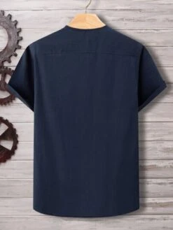 Men Quarter Button Shirt