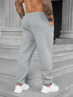 Manfinity Basics Men Drawstring Waist Sweatpants