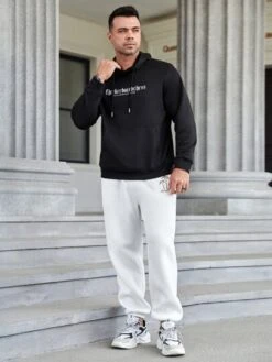 Men Tropical And Letter Graphic Sweatpants -Man Plus Fashion 16636409402baeb17a94a4c6581204228af4d558a0 thumbnail 405x552