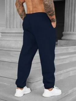 Manfinity Basics Men Slant Pocket Drawstring Waist Sweatpants