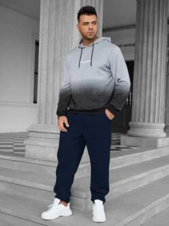 Manfinity Basics Men Slant Pocket Drawstring Waist Sweatpants -Man Plus Fashion 16643542723eb3d8f4eb3d298a79d4d981c23b22b4 thumbnail 405x552