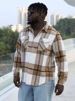 Men 1pc Plaid Print Flap Pocket Shirt -Man Plus Fashion 16645243715a3a2c4f5304b09b253c71a256c2c019 thumbnail 405x552