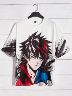 SHEIN Men Figure Graphic Tee -Man Plus Fashion 1665040693426febeb7a885b298ccb7153ef025748 thumbnail 405x552