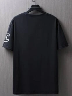 Manfinity Sporsity Men Letter Graphic Tee