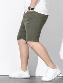 Men Slant Pocket Denim Shorts -Man Plus Fashion 167160926457045e97a2f817785639f0ff527a46dc thumbnail 405x552