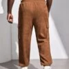 SHEIN Men Drawstring Waist Cargo Pants