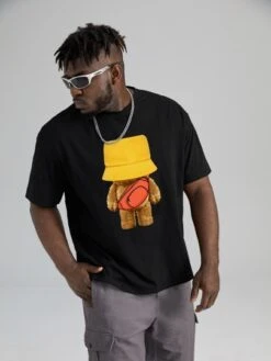 Men Cartoon Graphic Tee -Man Plus Fashion 16716902144602ea17b25fe325752a82f55e591606 thumbnail 405x552