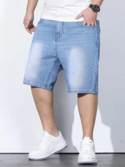 Men Slant Pocket Bermuda Denim Shorts -Man Plus Fashion 1672032426811351f4818ce059fbcb89dc2197aea9 thumbnail 405x552