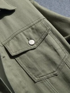 Manfinity Hypemode Men Cotton 1pc Flap Pocket Denim Jacket -Man Plus Fashion 1672202568adcf672d61c2b2d481fad08d38f1cb8f thumbnail 405x552