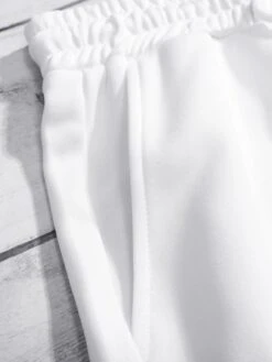 Men Letter Graphic Drawstring Waist Shorts -Man Plus Fashion 1672990976e54aa47f42651e3fd4d265c5b65ea531 thumbnail 405x552