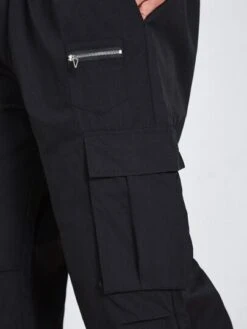 Manfinity Homme Men Drawstring Waist Flap Pocket Cargo Pants -Man Plus Fashion 16736625402112fd40ef5cd284cbaf367f24249724 thumbnail 405x552