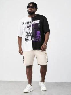 SHEIN Men Flap Pocket Patched Shorts -Man Plus Fashion 1673745850730d655fb1d9c6c30a416afd0b284d6f thumbnail 405x552