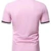 Manfinity Homme Men Striped Trim Polo Shirt