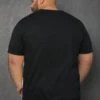 Men Color Block Patched Detail Tee