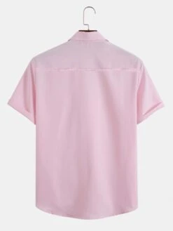 Men 1pc Mountain & Letter Graphic Shirt