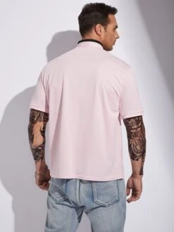 Men Graphic Print Polo Shirt