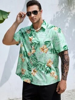 Men Tropical Print Shirt -Man Plus Fashion 1677592043fd91985dd813674e9b283b41b10a19bc thumbnail 405x552
