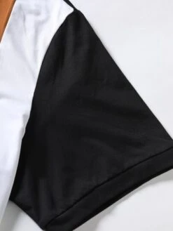 Manfinity Homme Men Color Block Quarter Zip Polo Shirt -Man Plus Fashion 1678437516f88936a2a1cb94800fd7771694e4b1b1 thumbnail 405x552