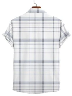 Manfinity Homme Men Plaid Print Shirt