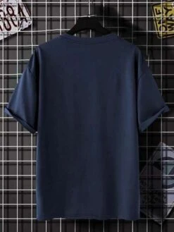 Manfinity Hypemode Men Panda & Slogan Graphic Tee