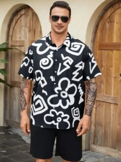 Manfinity LEGND Men Graphic Print Shirt -Man Plus Fashion 16798917198ef1ec9c893c78e889e077f0841bdc12 thumbnail 405x552