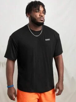 Manfinity EMRG Men Cotton Slogan & Hand Print Tee -Man Plus Fashion 168006874159f346395d14b872484b98060ca07935 thumbnail 405x552