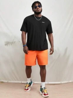 Manfinity EMRG Men Cotton Slogan & Hand Print Tee -Man Plus Fashion 16800687447e59333a60d87bbdf5ce4517f52dc2e1 thumbnail 405x552