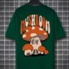 Manfinity EMRG Men Mushroom & Letter Graphic Tee