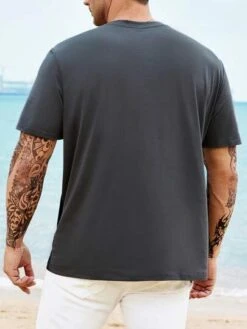 Manfinity Homme Men Color Block Tee