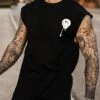 Manfinity EMRG Men Cartoon & Letter Graphic Tank Top