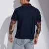 Manfinity Homme Men Contrast Trim Polo Shirt