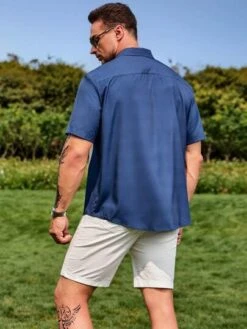 Manfinity Homme Men Striped & Geo Print Shirt -Man Plus Fashion 1682062972ea1183b5ad566983e2f2ddff4e3f6c03 thumbnail 405x552