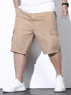 Manfinity Homme Men Cotton Flap Pocket Side Bermuda Denim Shorts -Man Plus Fashion 1682334218e79be3d2e4c04d6439290f78c36abfcb thumbnail 405x552