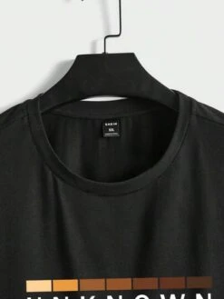 Manfinity Homme Men Cotton Letter Graphic Tee -Man Plus Fashion 168240418591ede34e474cd4febbdf05fc2870c67d thumbnail 405x552