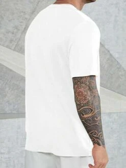 Men Letter Graphic Tee