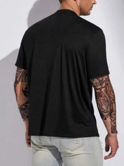 Manfinity Homme Men Slogan Graphic Tee