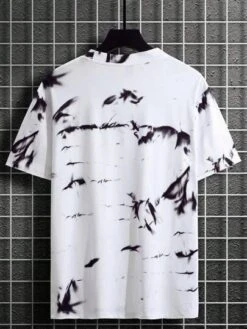 Manfinity Homme Men Plus Letter Graphic Tee