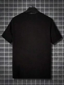 Manfinity Homme Men Letter Graphic Colorblock Tee