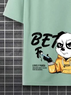 Manfinity EMRG Men Cartoon & Slogan Graphic Drop Shoulder Tee -Man Plus Fashion 168328164533d8faddf99a0645ad4478e2c1c5eca5 thumbnail 405x552