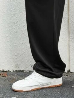 Manfinity Hypemode Men Letter Graphic Drawstring Hem Sweatpants -Man Plus Fashion 168370162615f5f589b3b2b8e8dfea00975f9fbd42 thumbnail 405x552